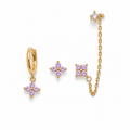 Set Orecchini Cristalli