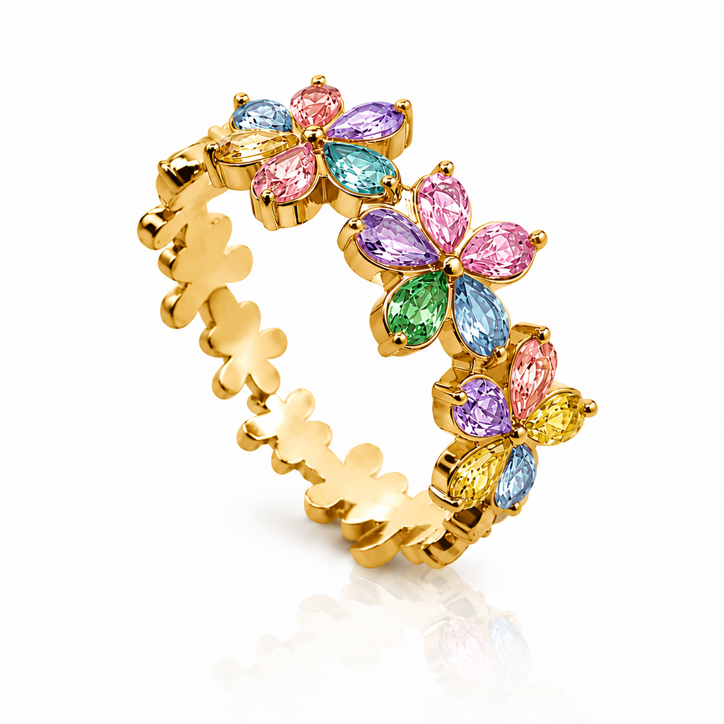 Anello fiore di live