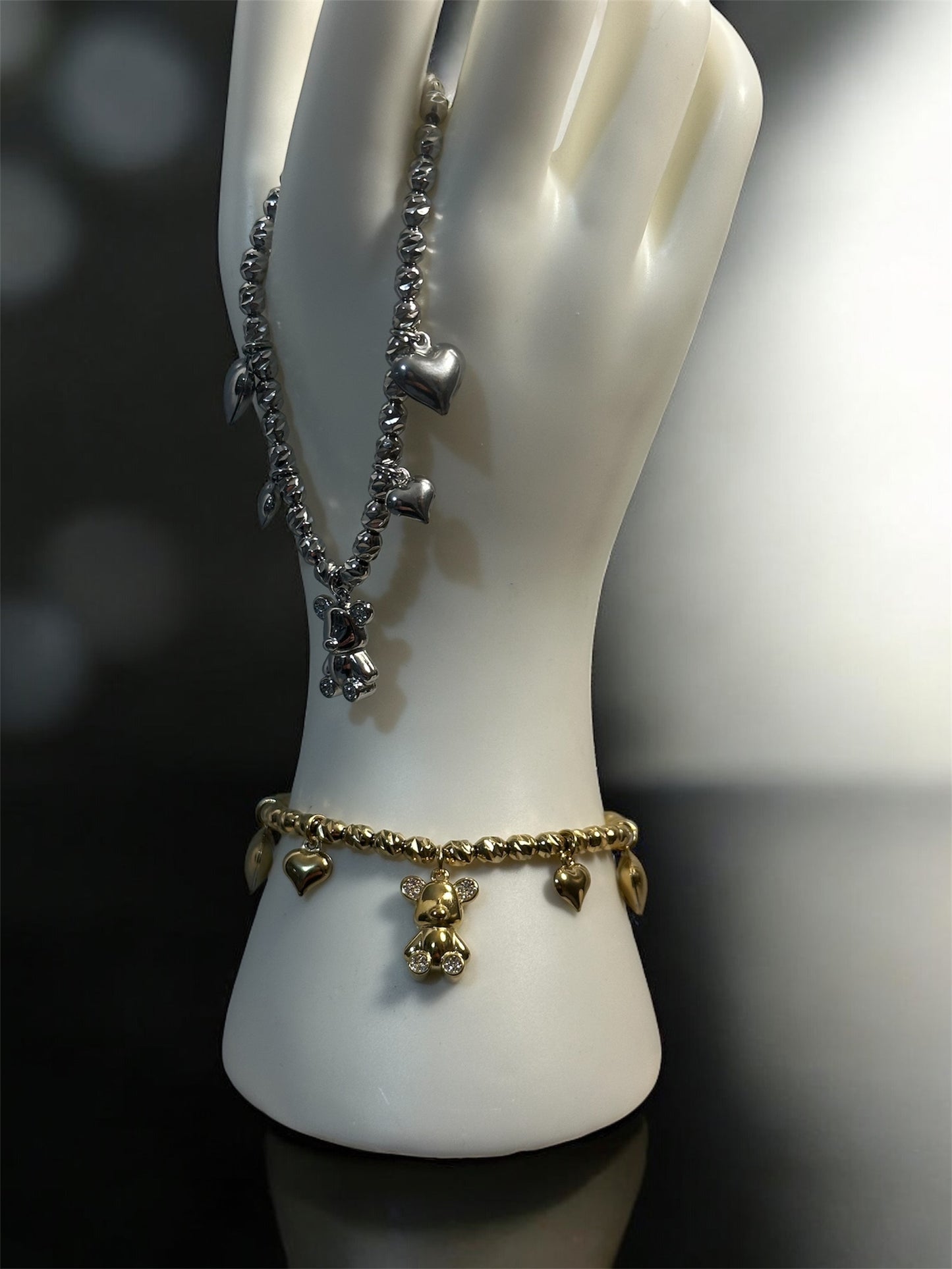 Bracciale Sonaglio Orsetto Innamorato.