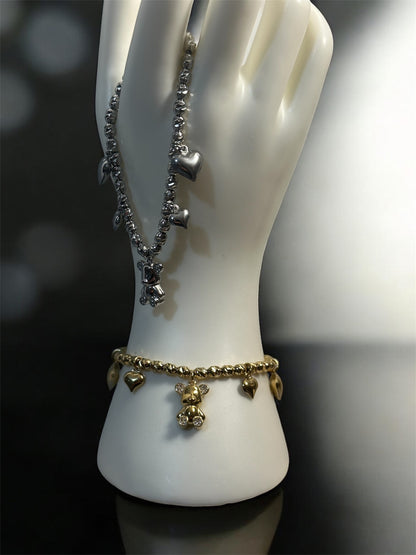 Bracciale Sonaglio Orsetto Innamorato.