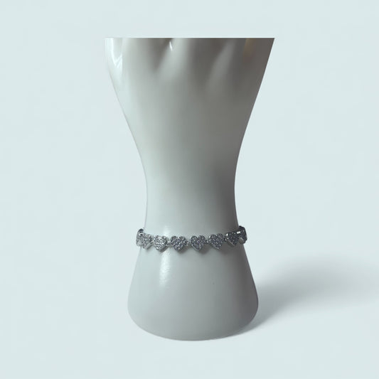 Bracciale prezioso Multicuori