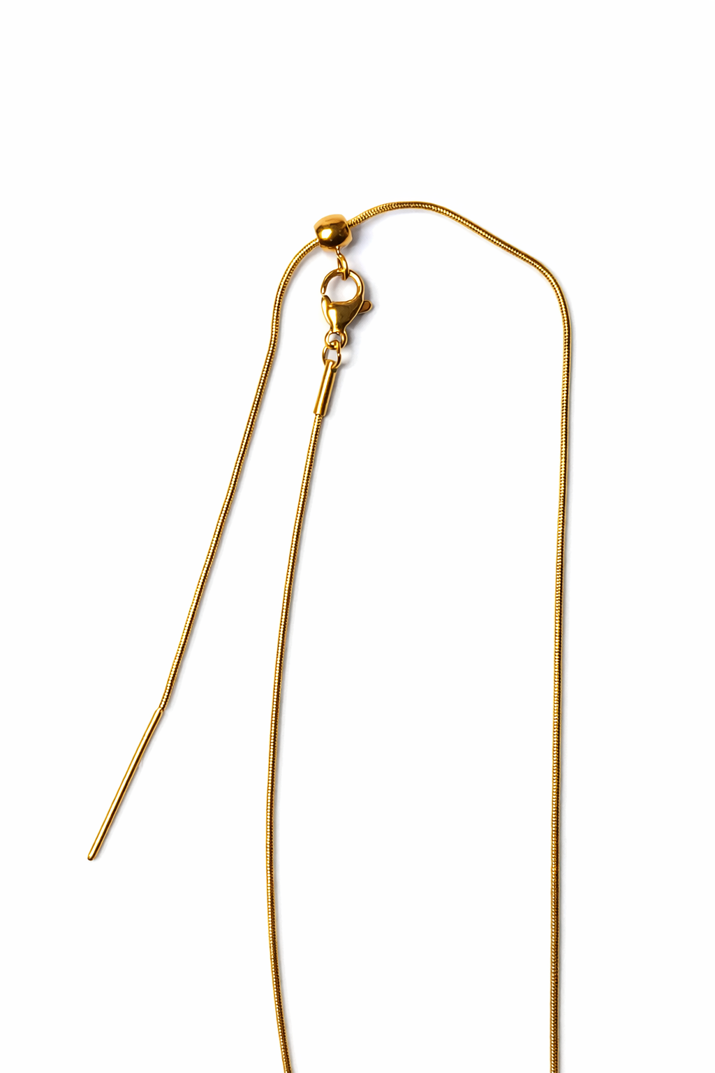Collana Tulip Gold smaltata (con cursore)