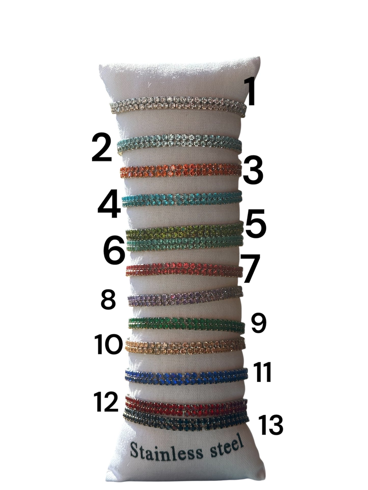 Tennis Elastic Strass