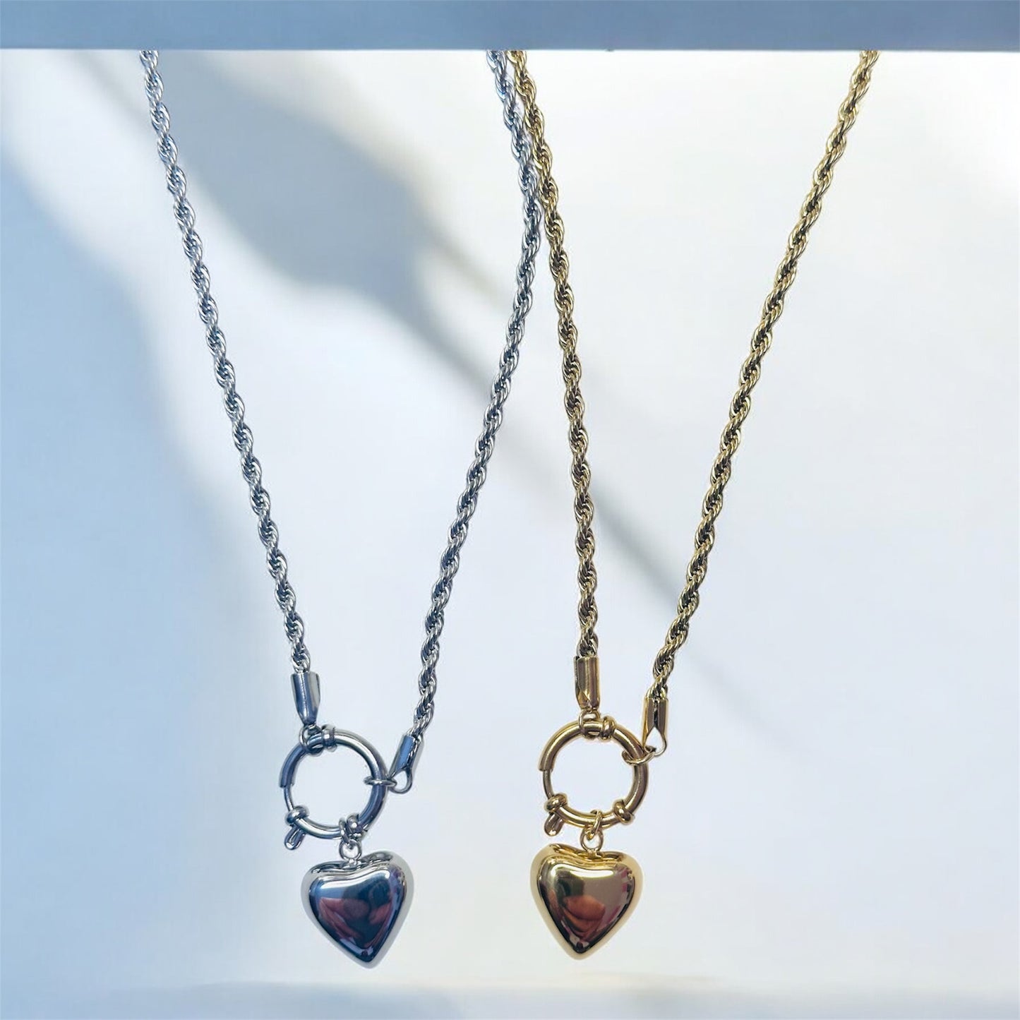 Collana Intreccio Heart