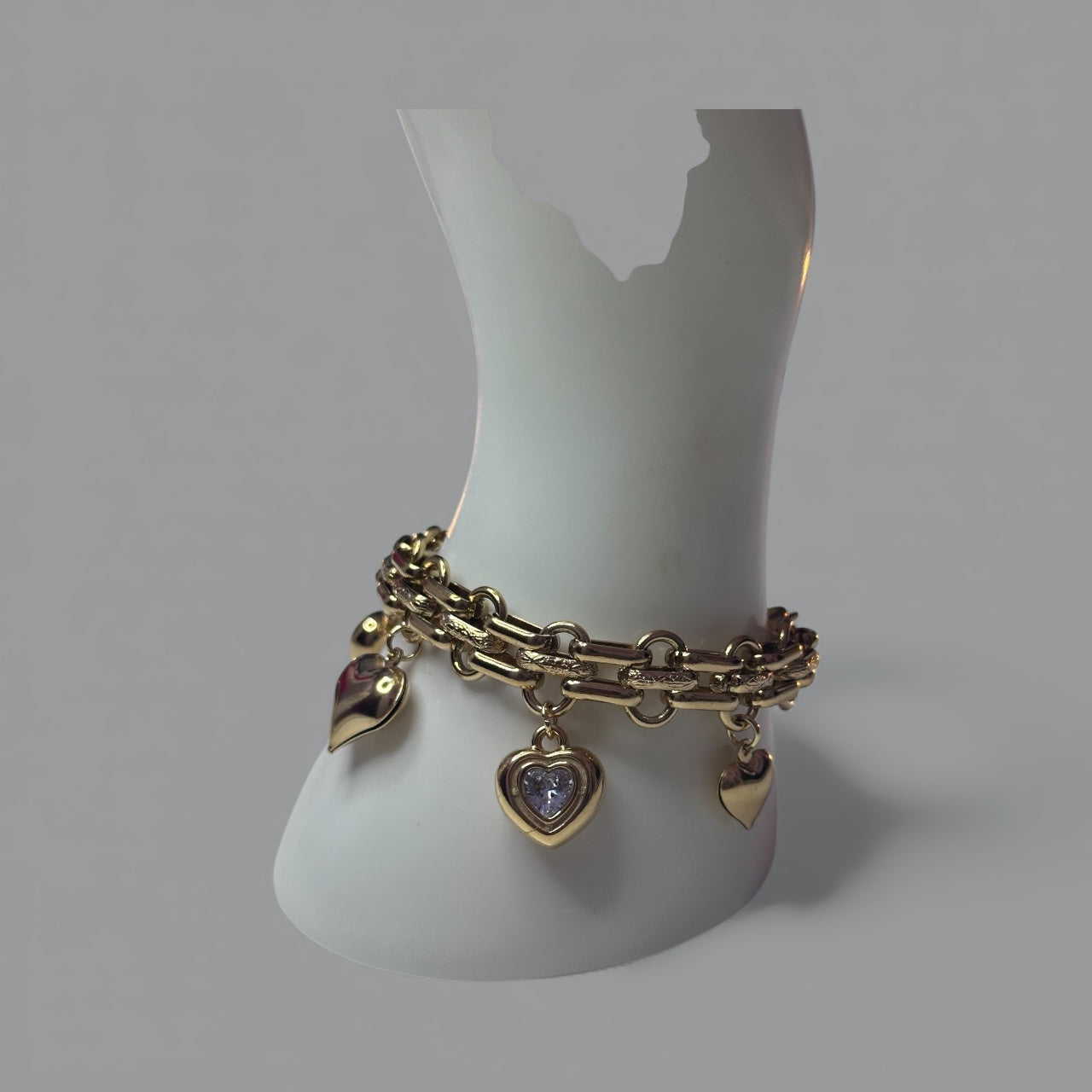 Bracciale Cuore di Cristallo