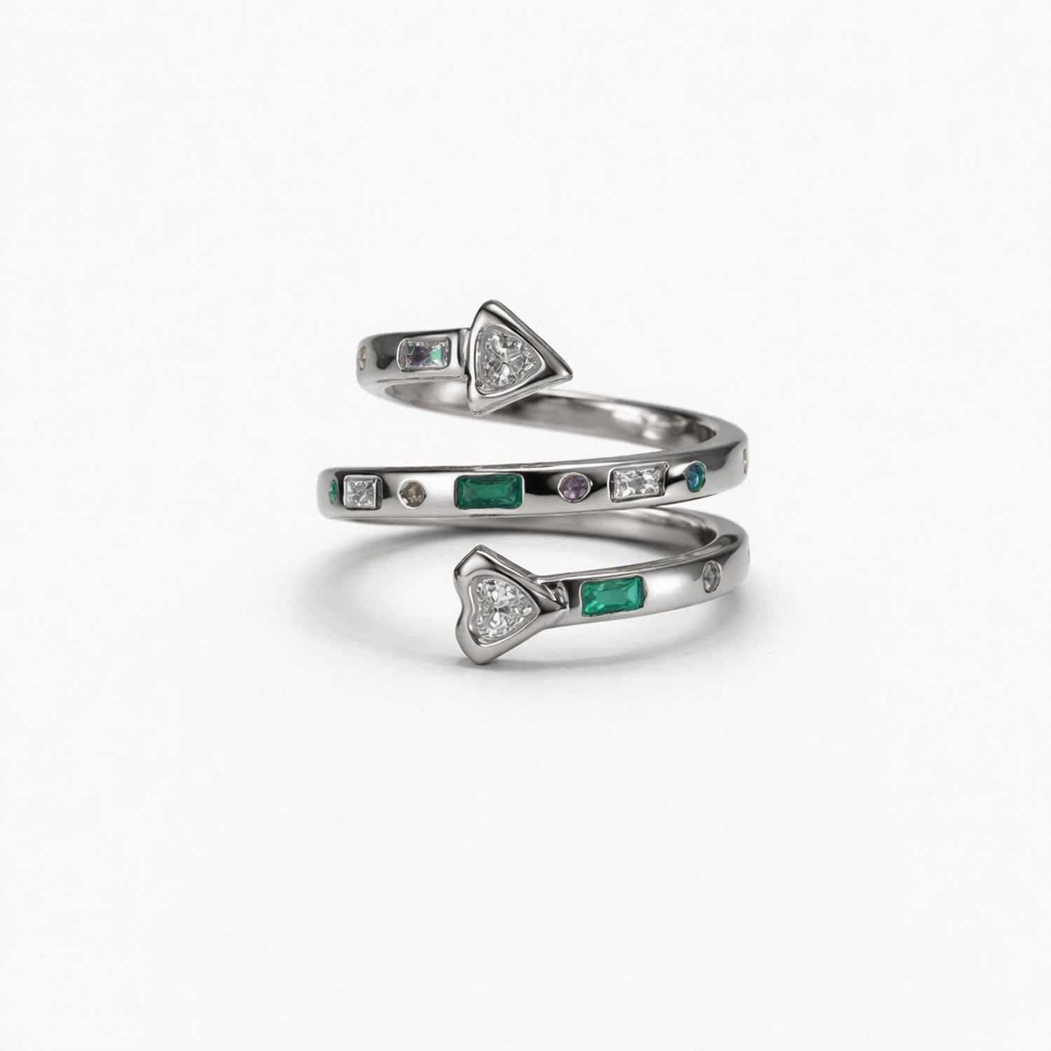 Anello Aurora Esmeralda