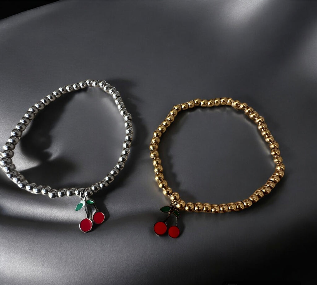 Cherry Elastic Bracelet 🍒