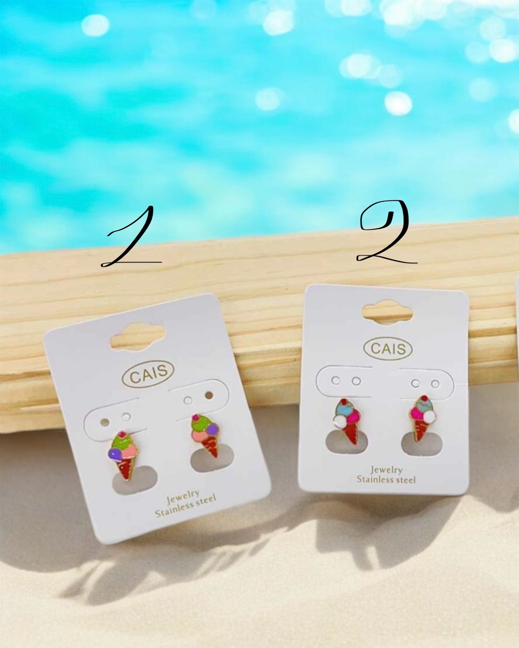 Ice Cream Love Earrings