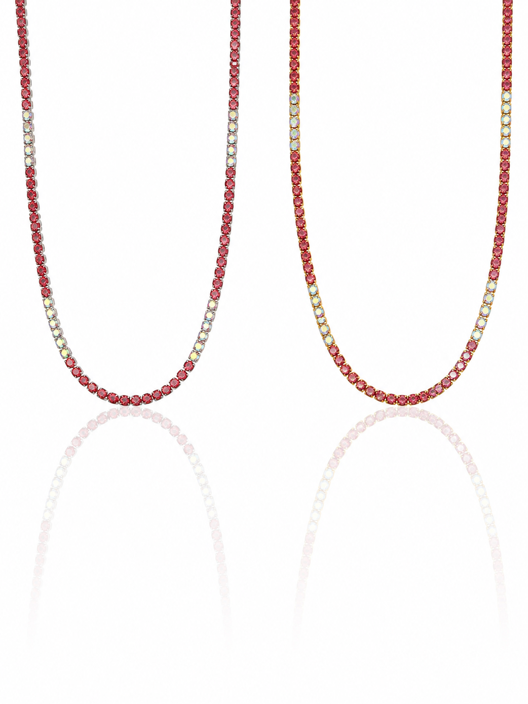 Tennis Rosa e Aurora Boreale con Cursore