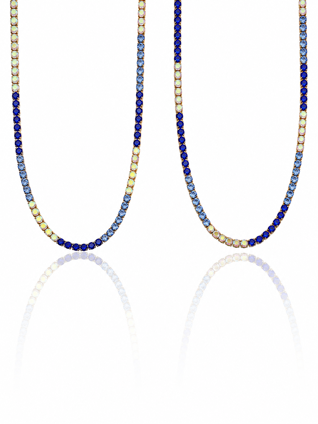 Tennis Blu e Aurora Boreale con Cursore