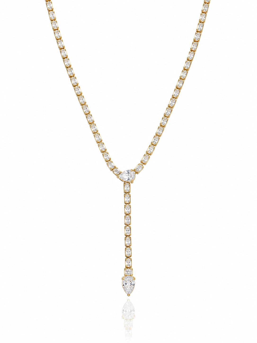 Collana Tennis Goccia Royale