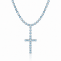 Collana Tennis Croce