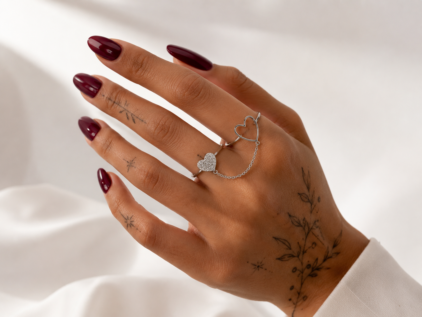 Anello Cuori Uniti