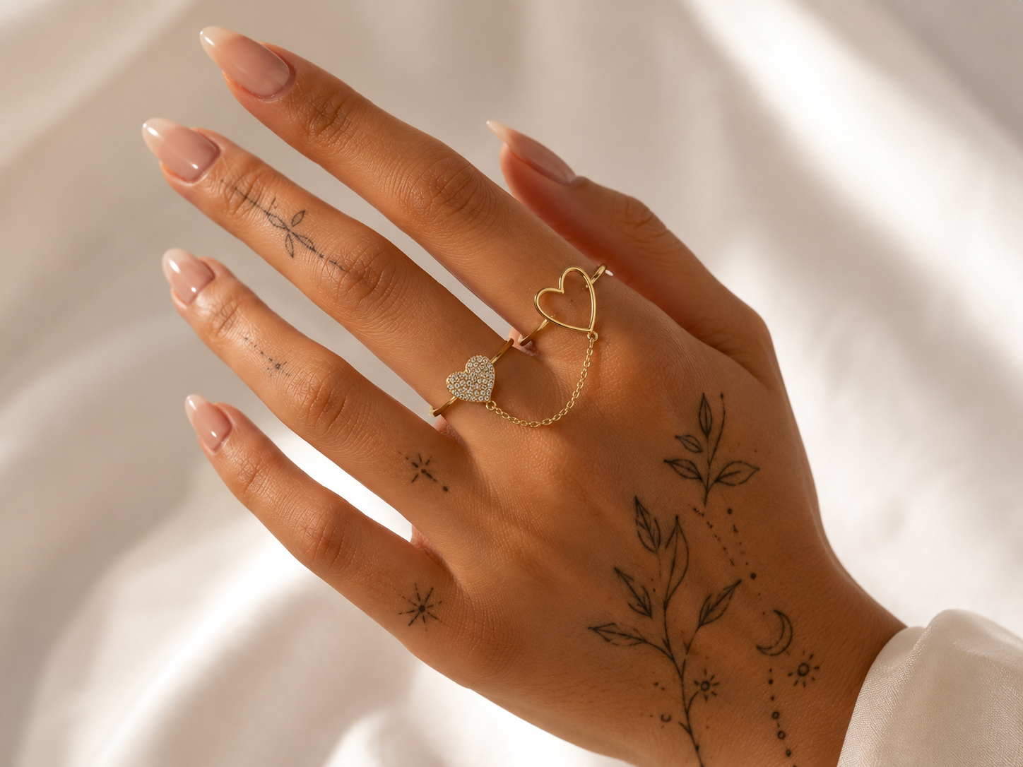 Anello Cuori Uniti