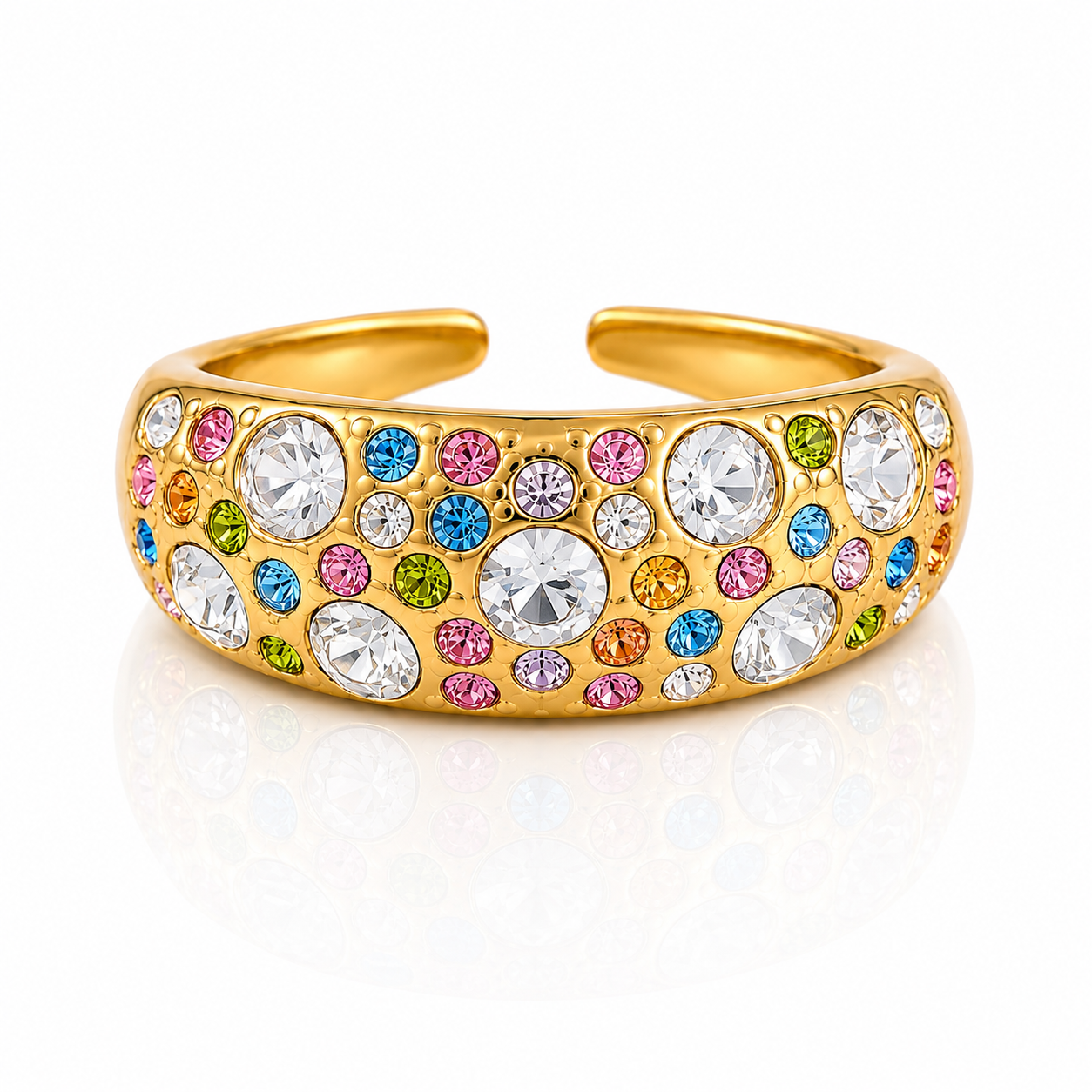 Anello Colorè (Base Gold)