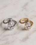 Anello Goccia di Cristallo