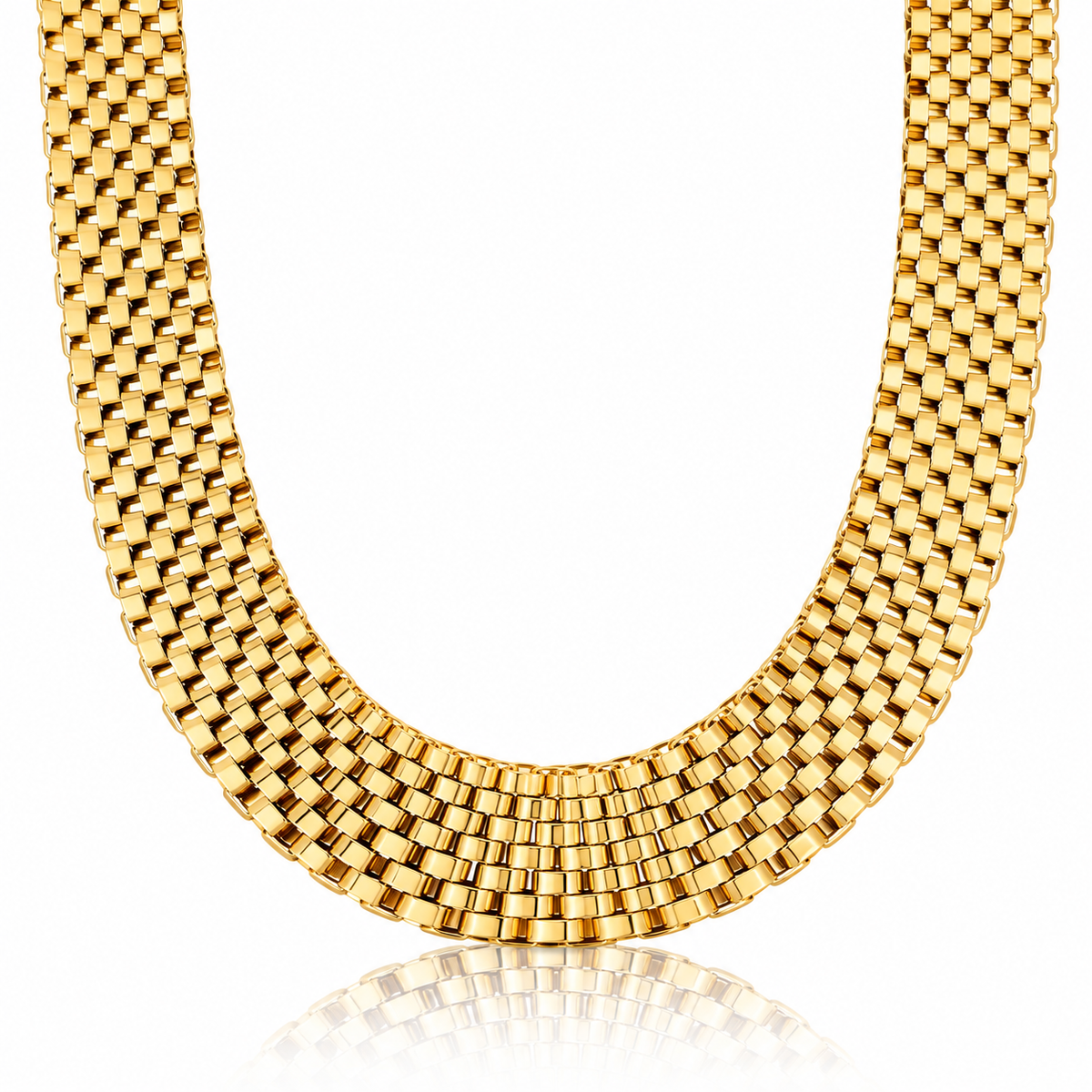 Girocollo Glam Mesh