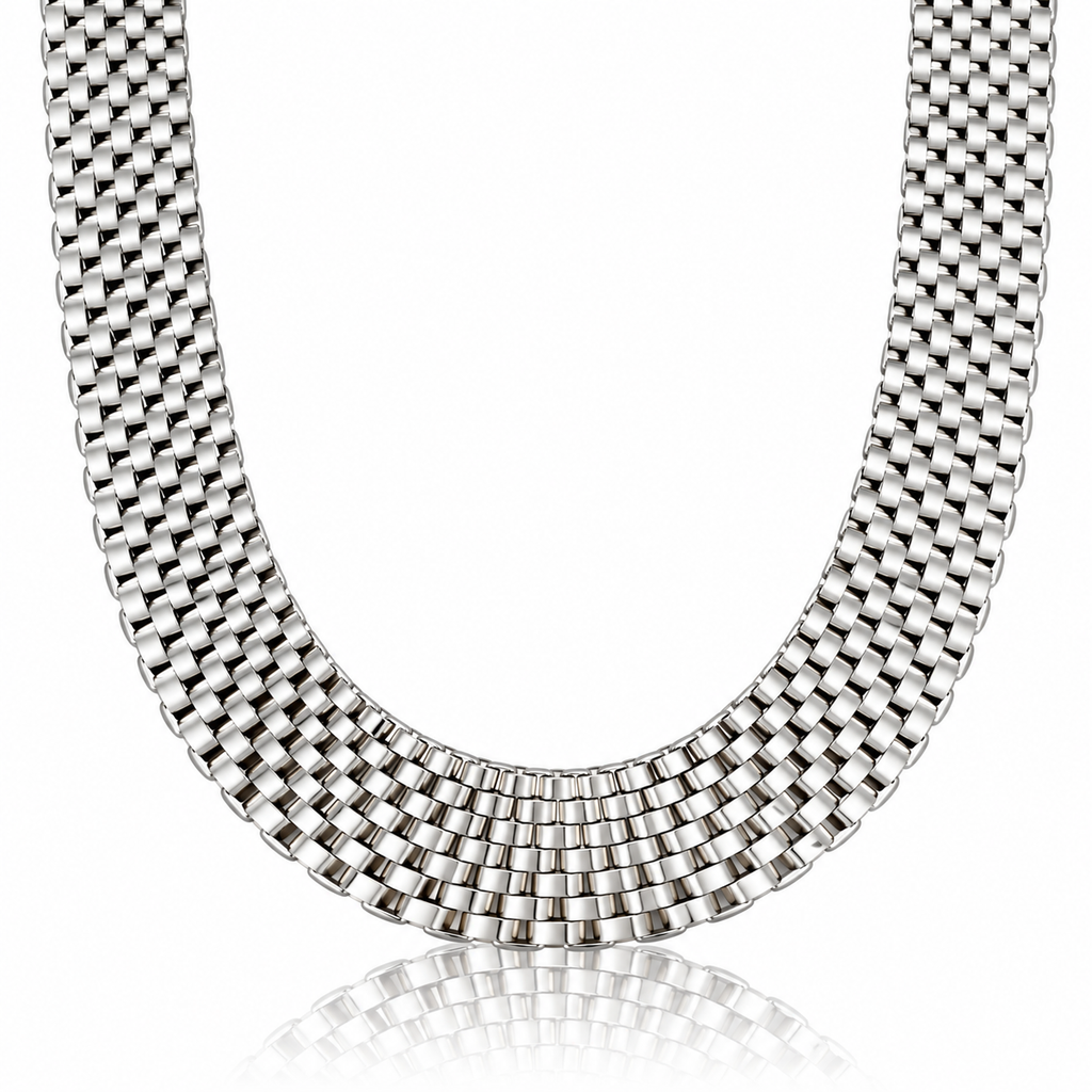 Girocollo Glam Mesh