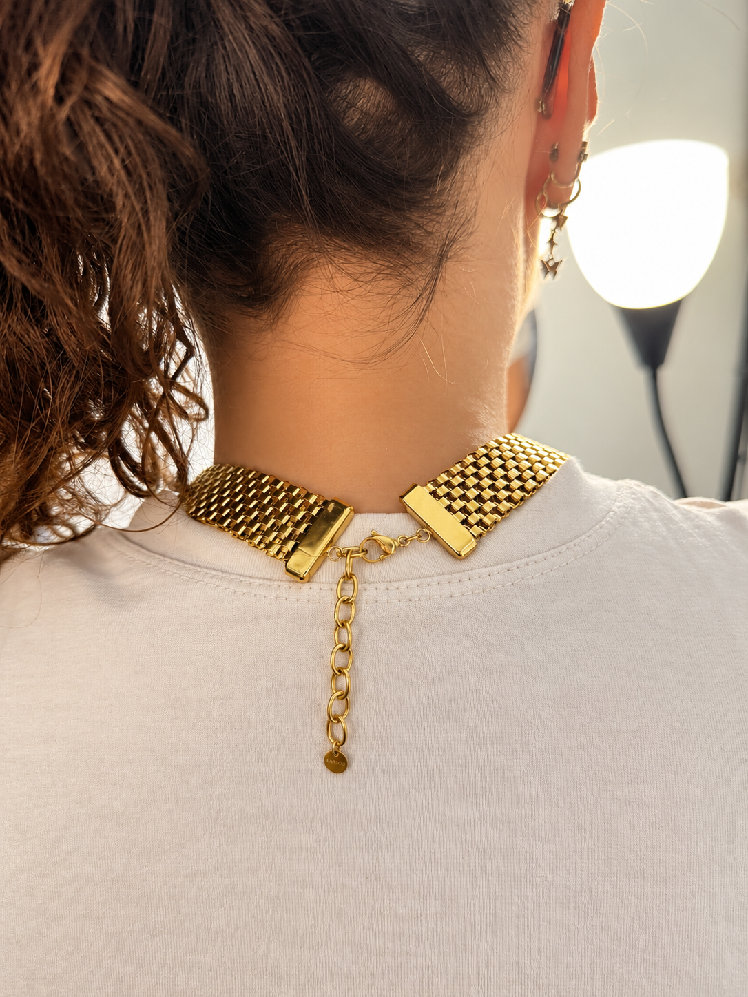 Girocollo Glam Mesh
