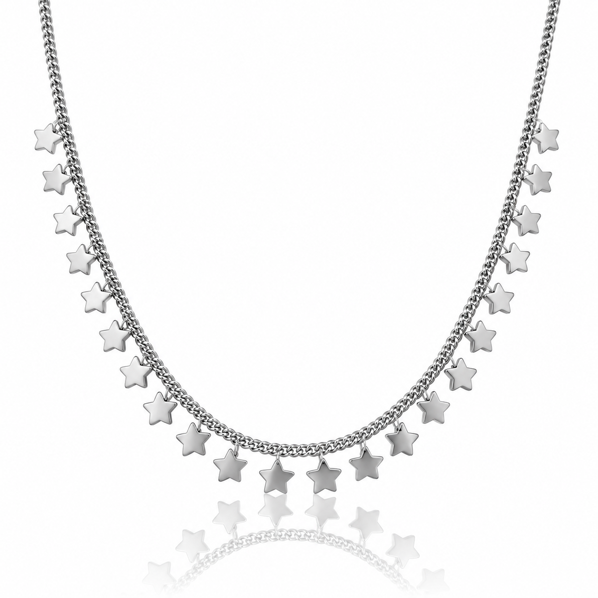 Collana cascata di stelle