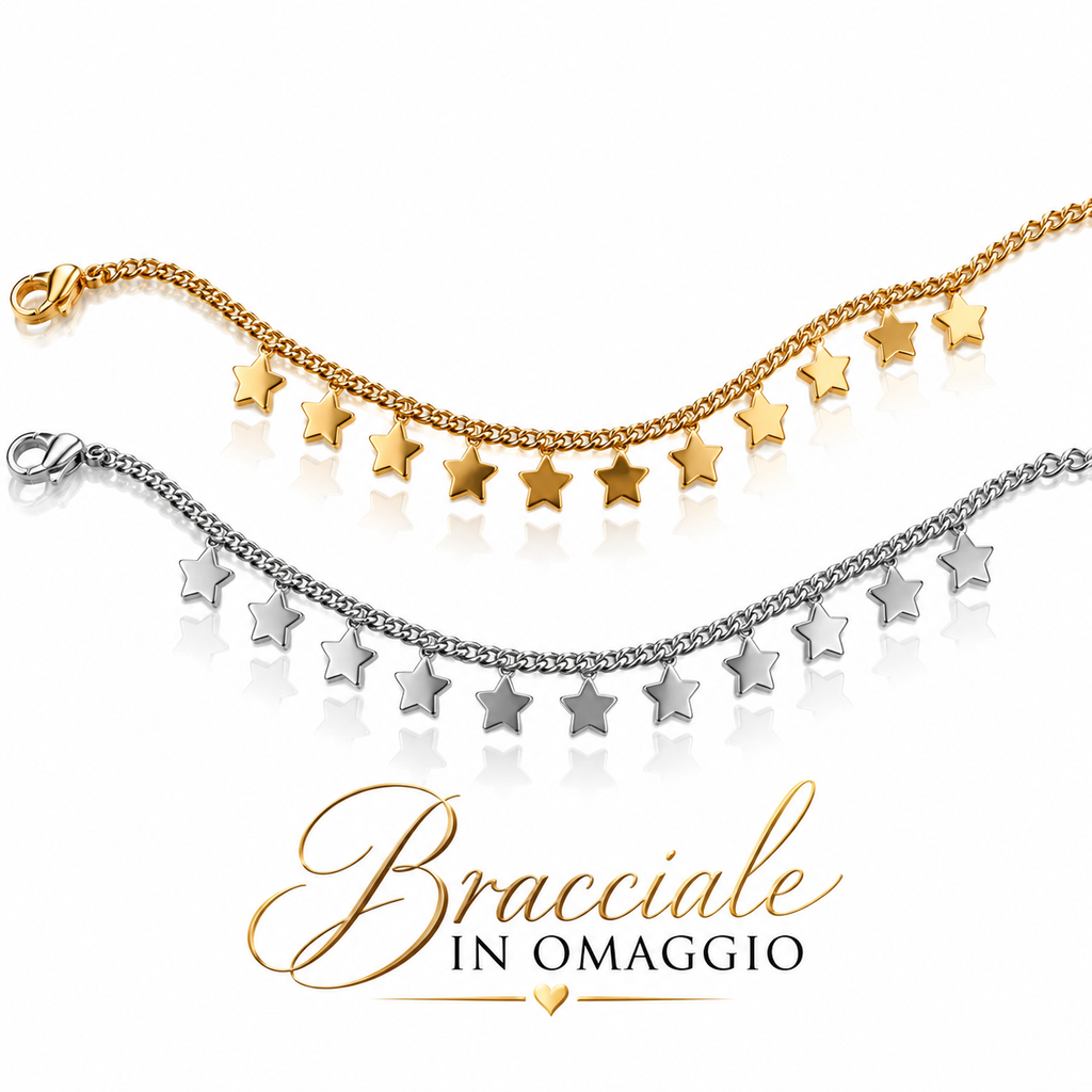 Collana cascata di stelle