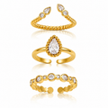 Set Goccia Strass
