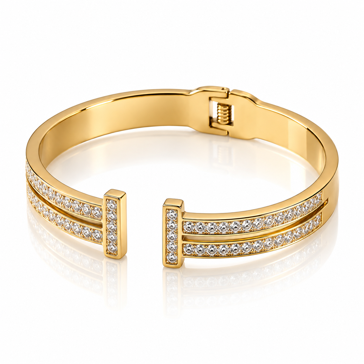 Bracciale Rigido Golden Elegance