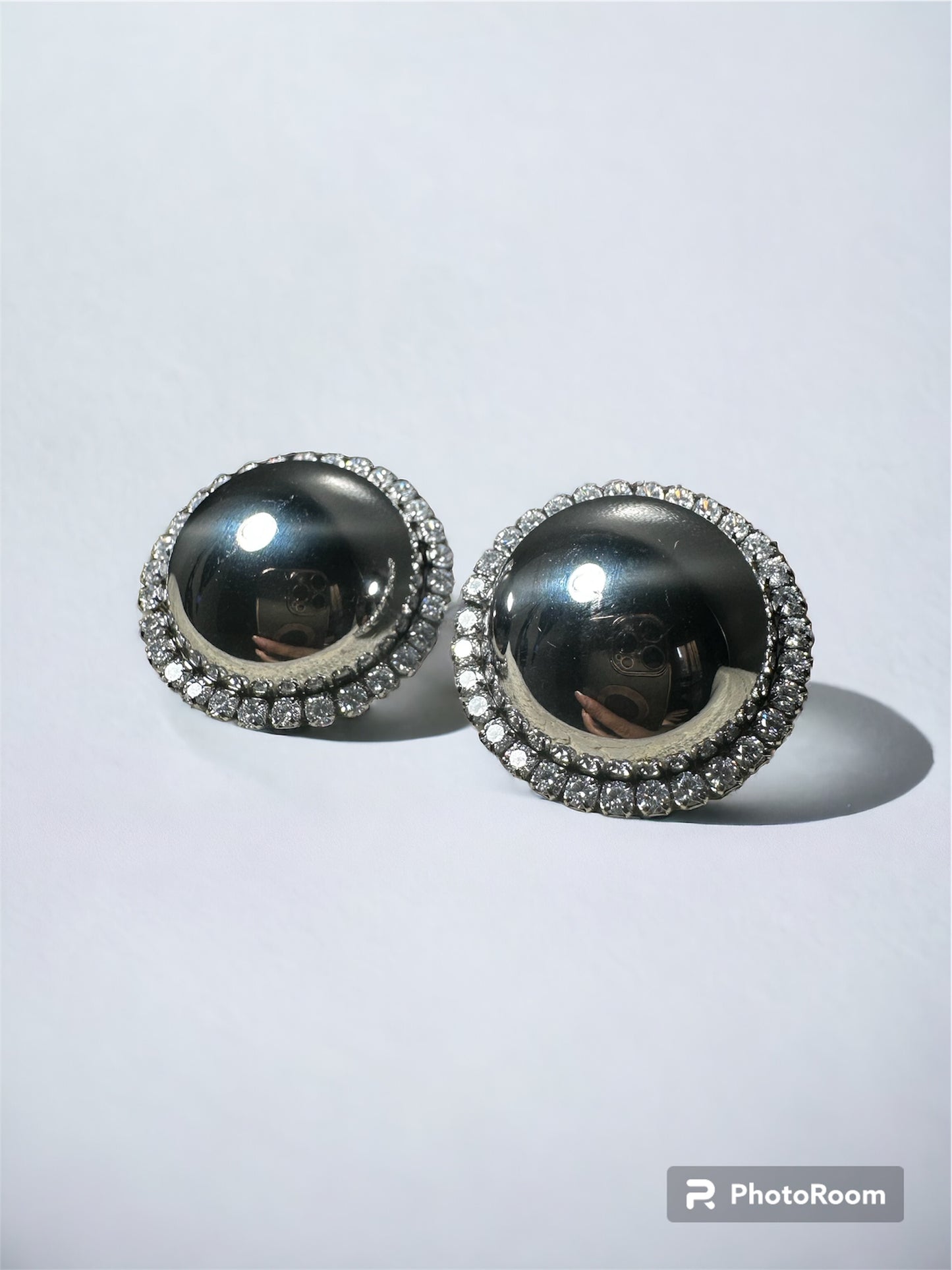 Luxury Button Earrings