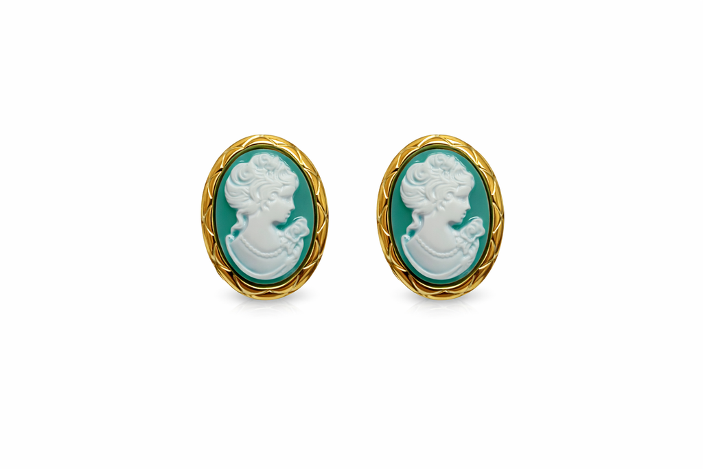 Venus Cameo Earrings