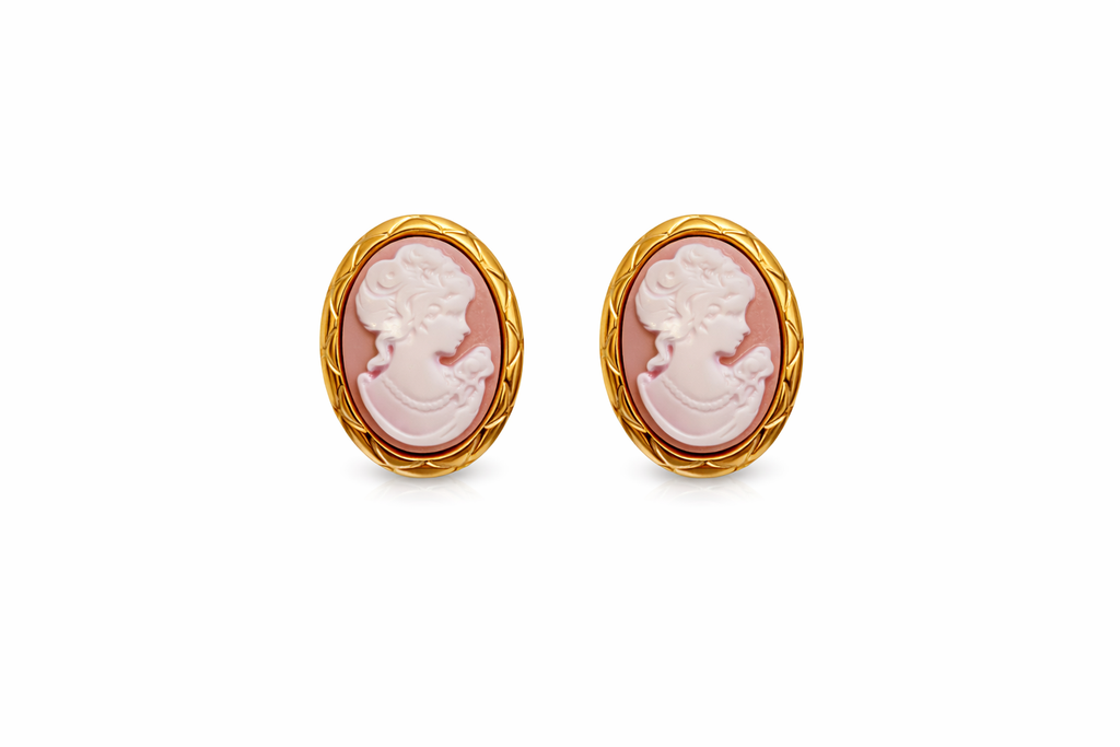 Venus Cameo Earrings