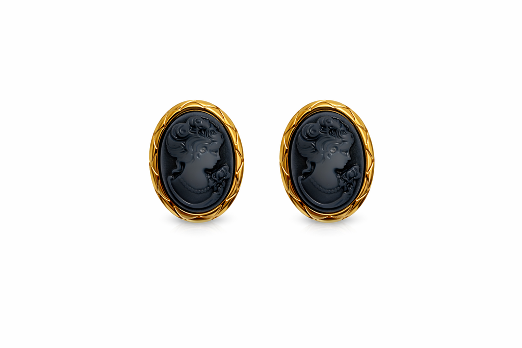 Venus Cameo Earrings