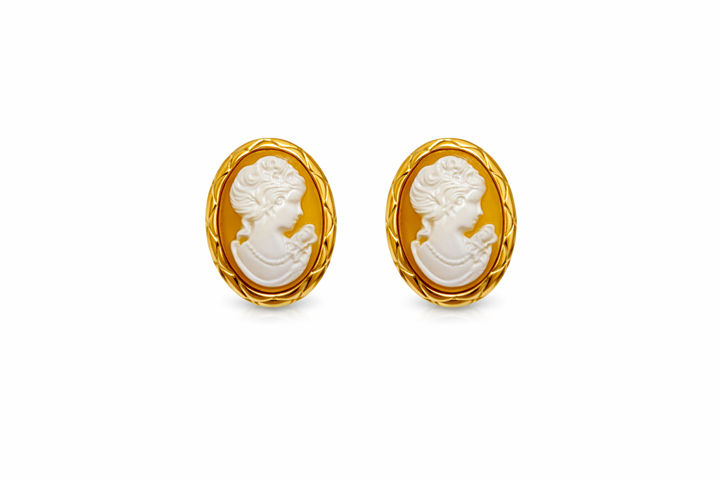 Venus Cameo Earrings