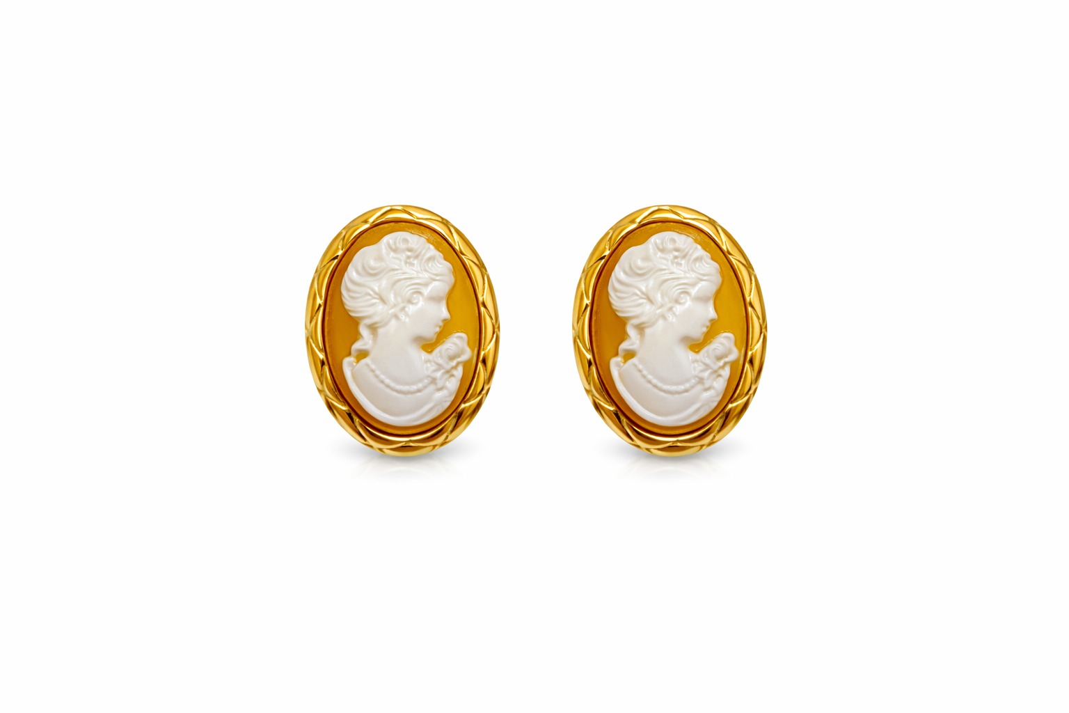 Venus Cameo Earrings