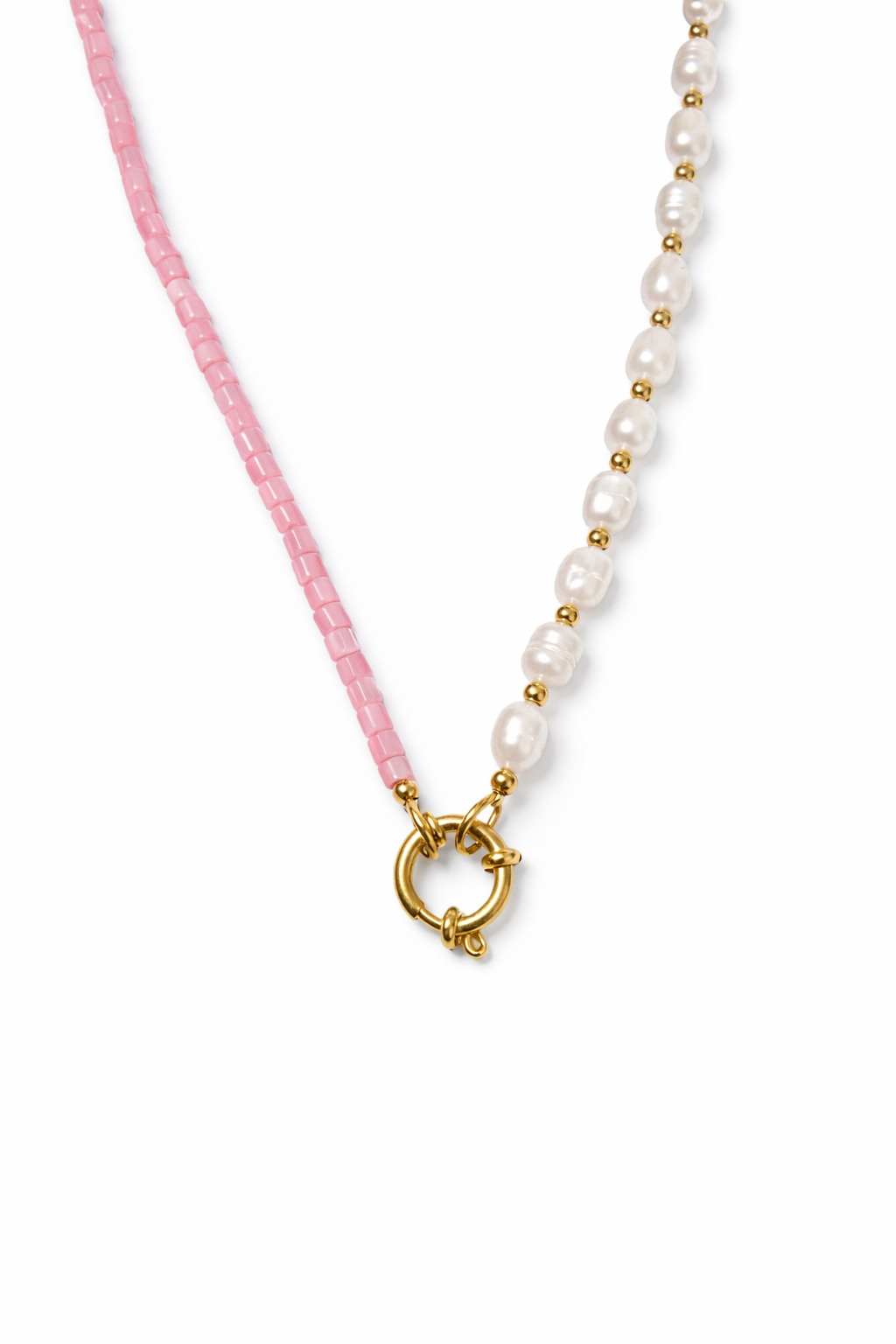 Collana Perline Pink