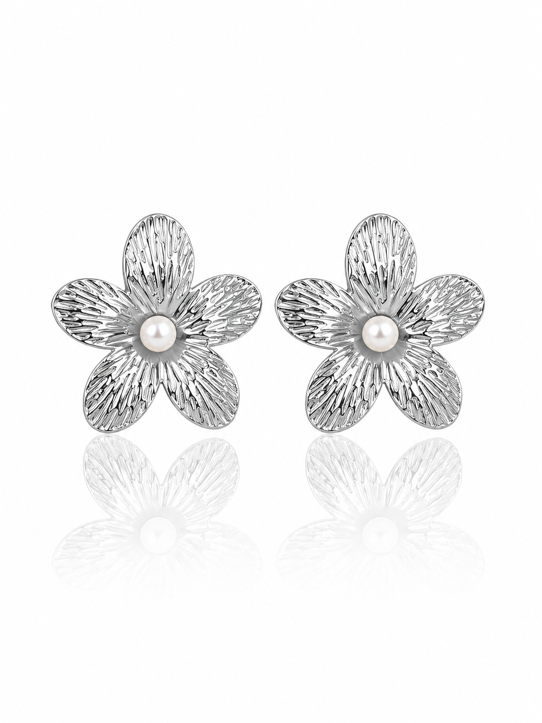 Orecchini Petali di Perla