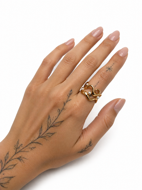 Anello Perla