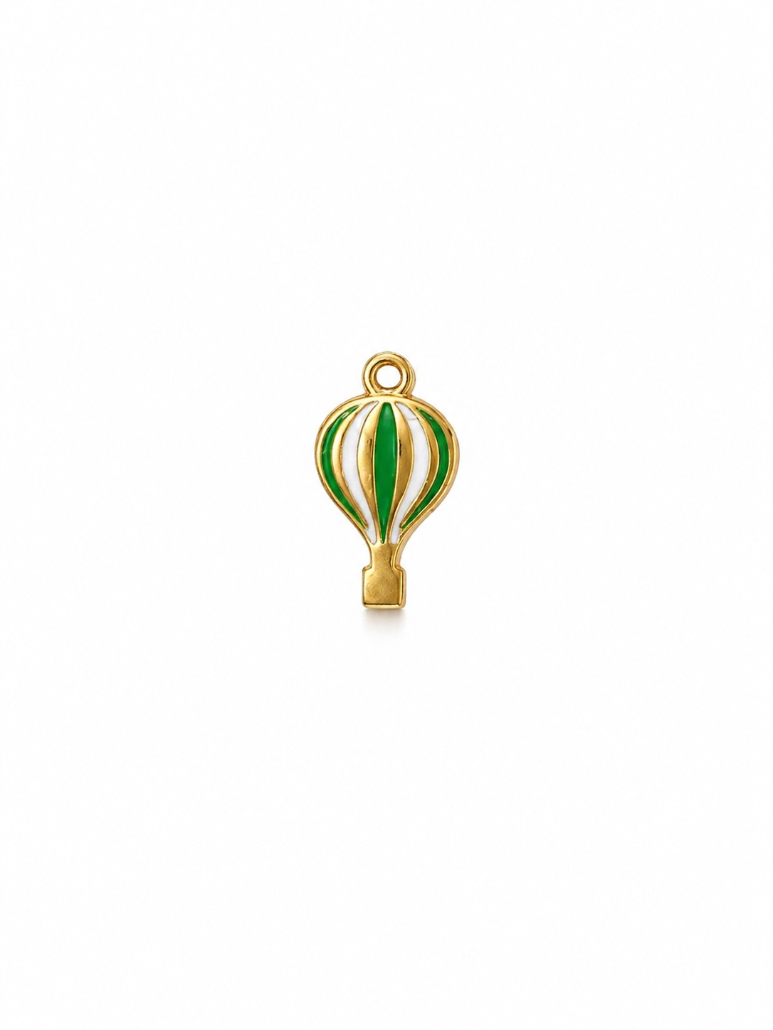 Ciondolo Mongolfiera Verde