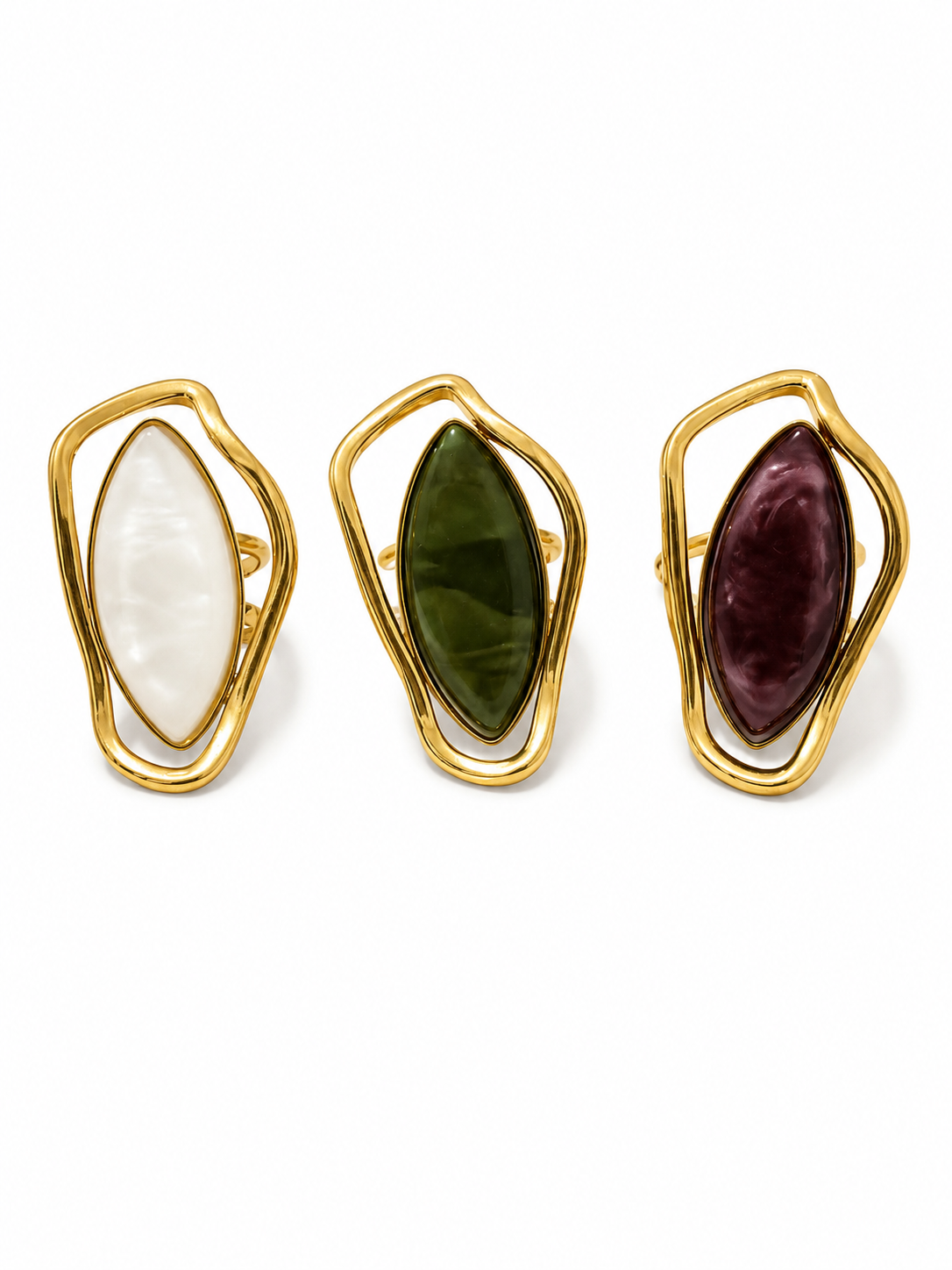 Anello Scultura Gold