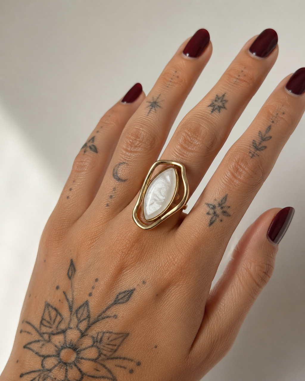 Anello Scultura Gold