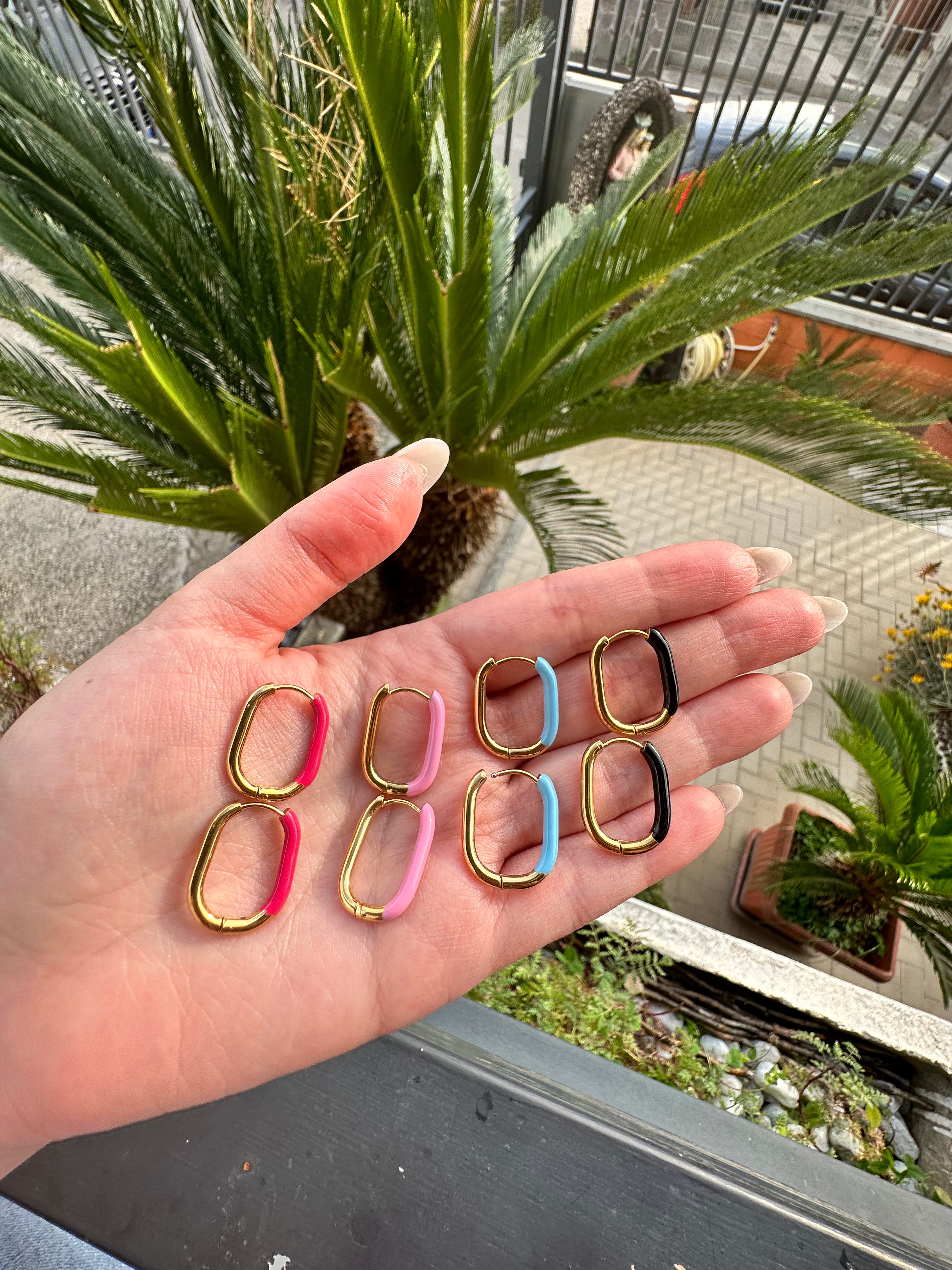 “Color” earrings