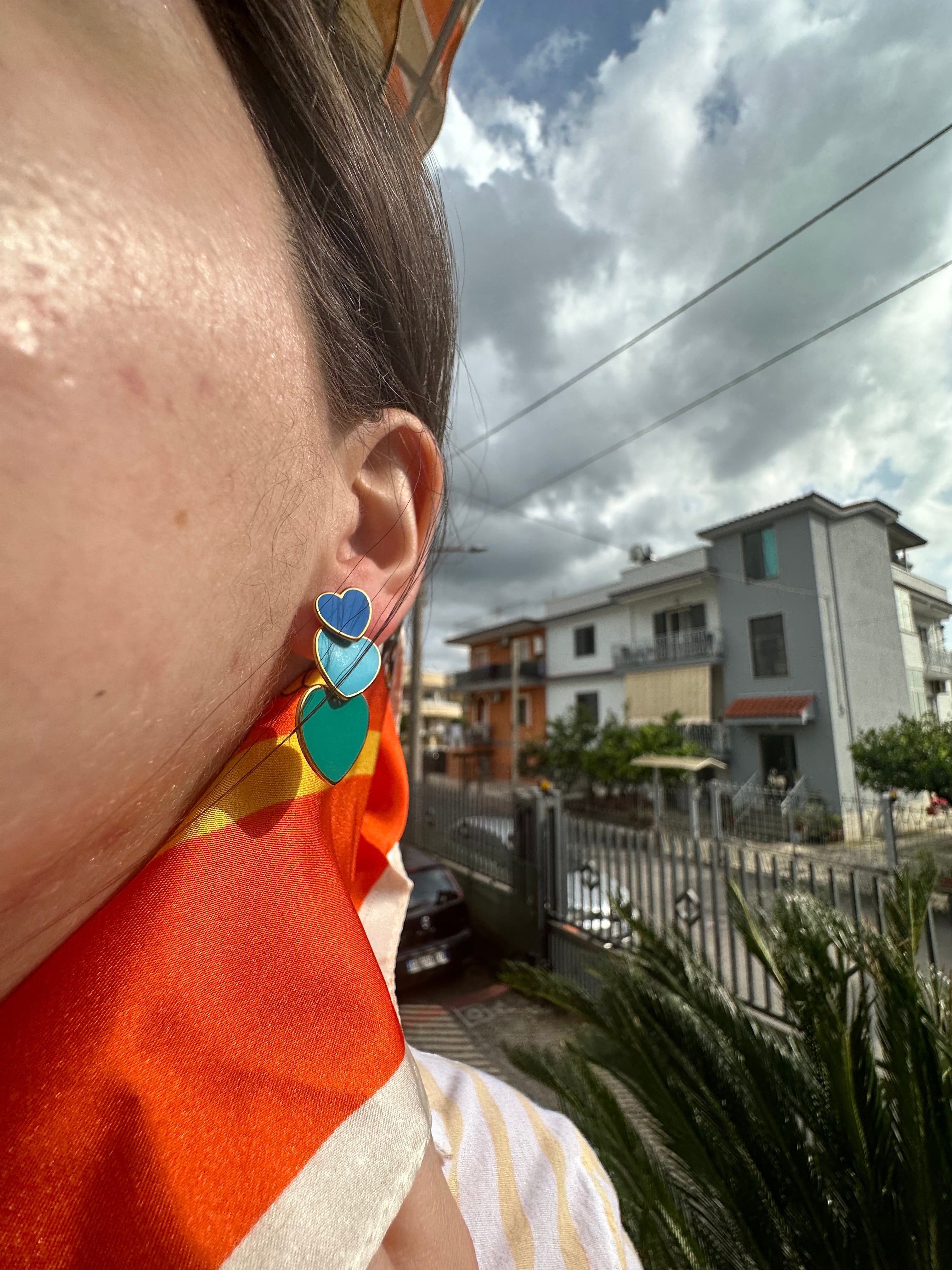 Orecchini “Cuore Matto”