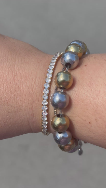 Tennis Elastic Strass